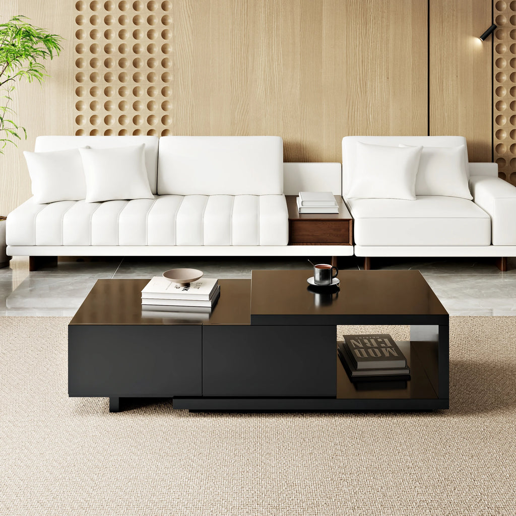 xtendable Coffee Table with 2 Drawers