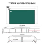 Mordel 63"-94" Extendable Natural TV Stand with Storage