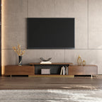 Mordel 63"-94" Extendable Natural TV Stand with Storage