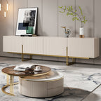 Grovyn TV Stand - storage cabinets