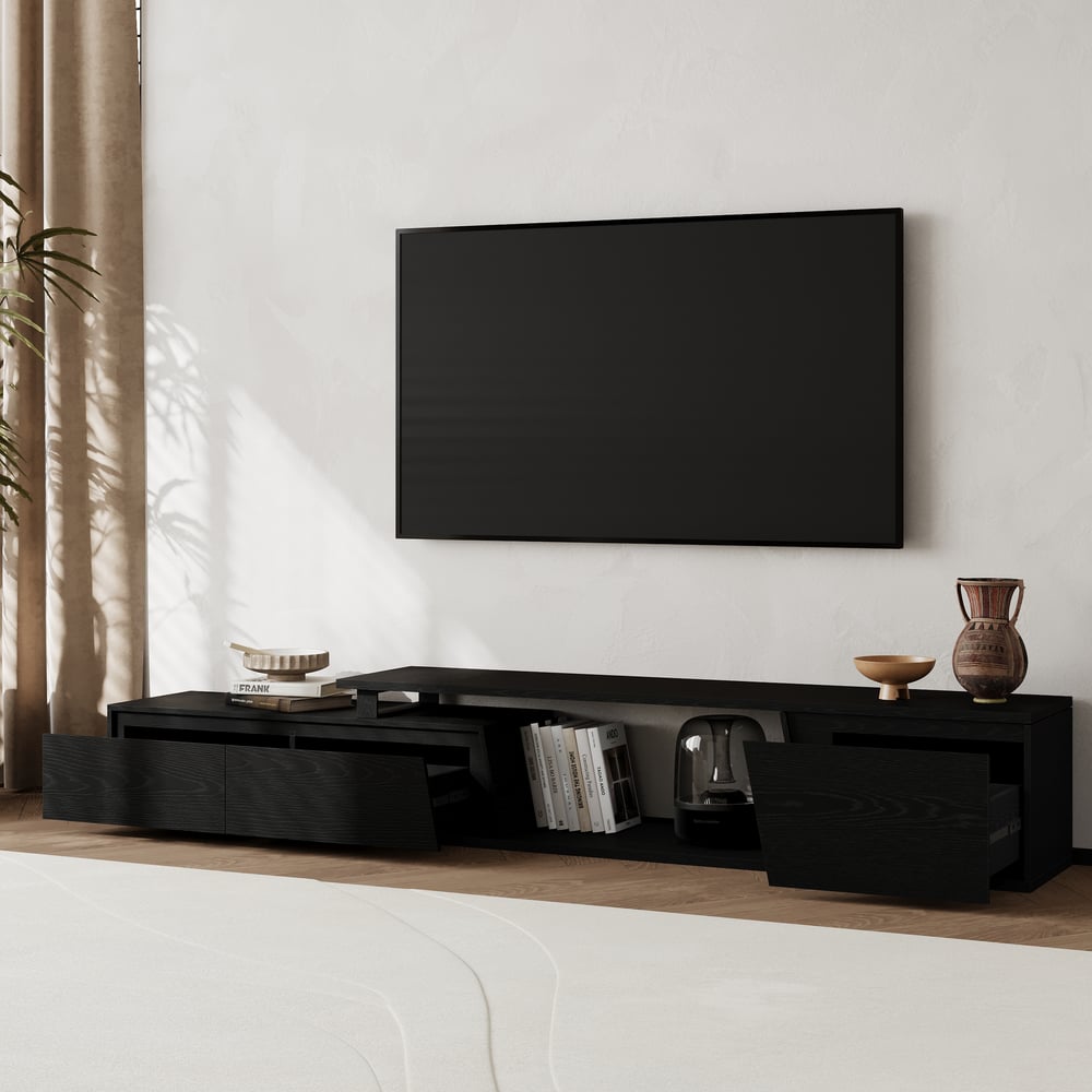 Fero TV Stand - drawer detail