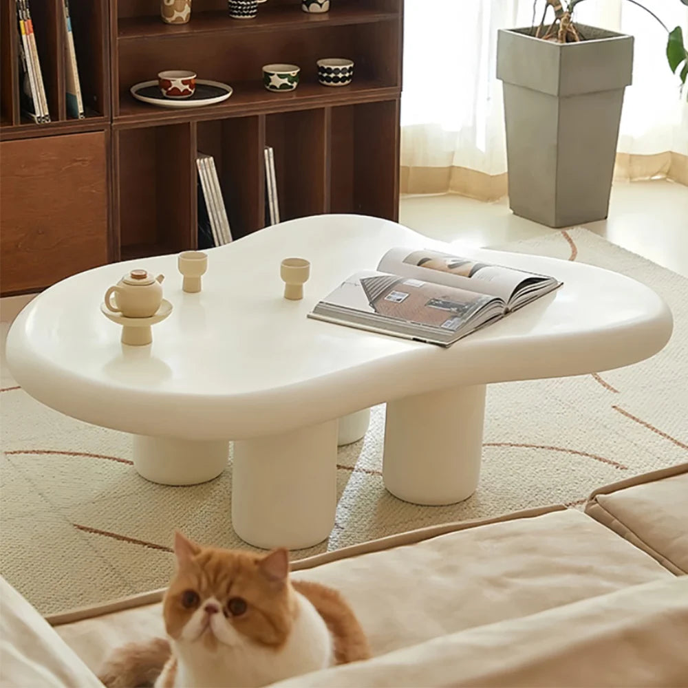 Irregular Cloud-Shaped Abstract Coffee Table