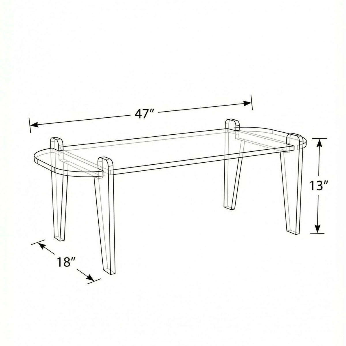 Recto Coffee Table