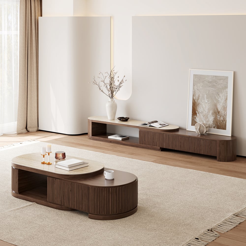 Velar TV Stand - extended view